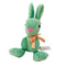 Animal Adventure 11" Mint Green Bunny Rabbit Plush Easter Spring Polka-Dot Bow