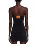Alexanderwang. T Stretch Denim Tube Dress Gray 0