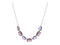 LAUREN Ralph Lauren Purple Stone Frontal Necklace 16"