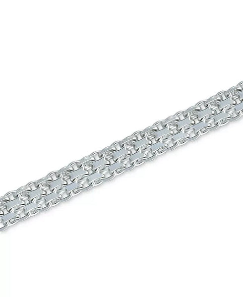 GIANI BERNINI Cubic Zirconia Pavé Disc Toggle Bracelet in Sterling Silver $250