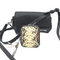 Calvin Klein Argo Small Crossbody with Square Earbud Case Black/Animal Print