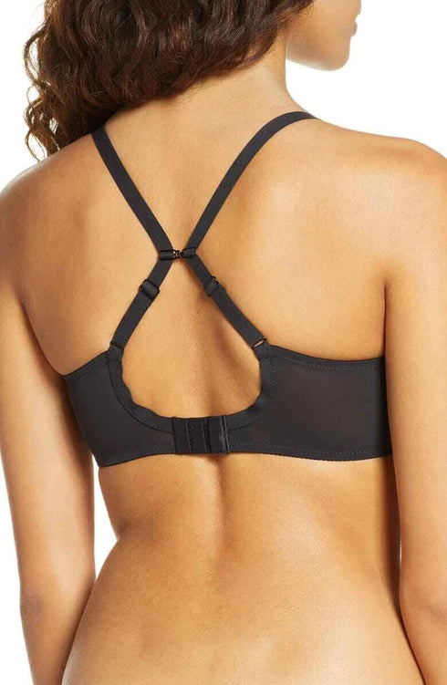 Women's Chantelle L61025 Lingerie Full Coverage Underwire Bra Black 36B