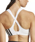 adidas Women's High-Support Impact Training Sports Bra White M