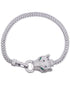 Tiara Cubic Zirconia Panther Bracelet in Sterling Silver MSRP $285