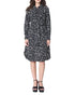Gracia Tie Front Shirt Dress Black Size XL