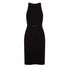 Anne Klein Women's Halter Neck Dress with Belt Asphalt Size XXS