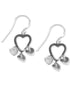 Giani Bernini Heart Dangle Drop Earrings in Sterling Silver $90
