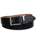 Club Room Men's Two-In-One Reversible Contrast Stitch Belt Large 38-40