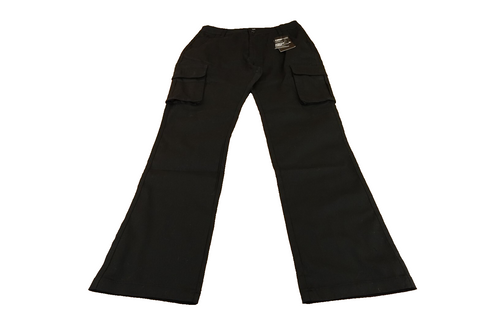 Blu Rock Mens Size 38 Black Stretch Cargo Pants NWT