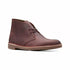 Clarks Men's Leather Bushacre 2 Lace-up Chukka Boots Aubergine 9