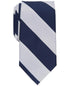 Club Room Men's Classic Stripe Tie Blue Size Regular