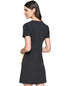 KARL LAGERFELD PARIS Women's Colorblocked Sheath Dress Black 16