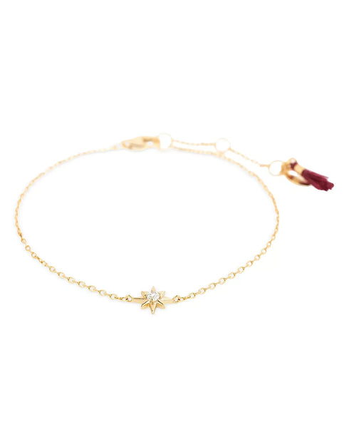 AQUA AQUA Cubic Zirconia Star Bracelet