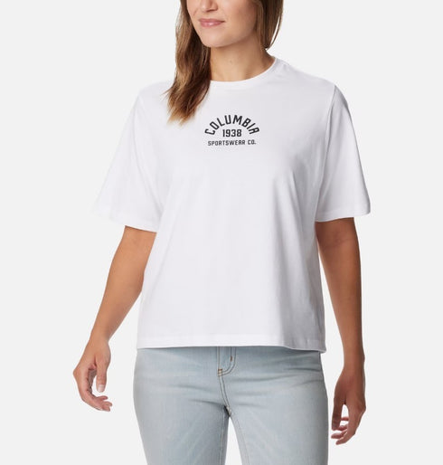 Columbia Women's North Cascades Cotton T-Shirt White S