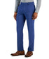 Perry Ellis Portfolio Men's Slim-Fit Tonal Windowpane Dress Pants Blue 33x32