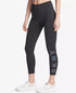 Dkny Sport Women's Black High-Rise Logo Full Length Leggings Pants Size XS