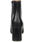Journee Collection Women's Haylinn Block Heel Dress Booties Black Size 7M