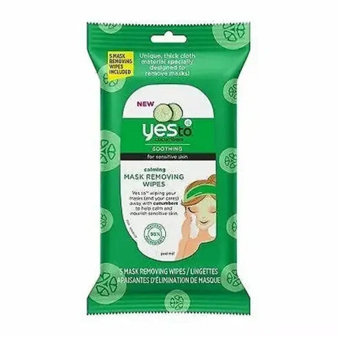 Yes To Cucumbers Calming Mask Removing Wipes