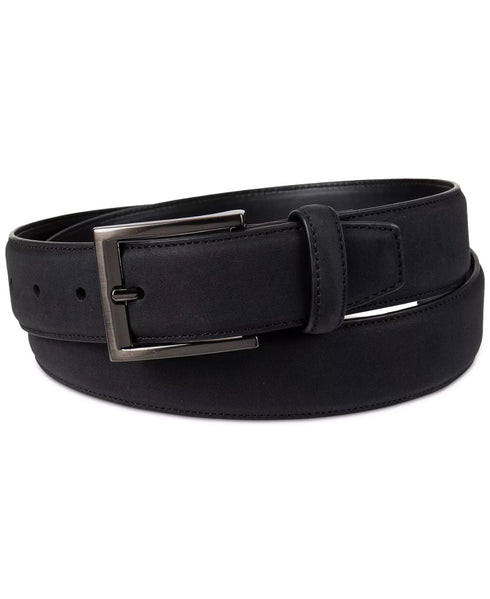 Alfani Men's Faux-Suede Belt Black Size Large 38-40
