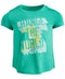 ID IDEOLOGY Toddler Girls Change the World T-Shirt True Green Size 3T