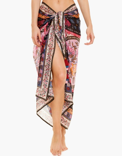 Agua Bendita Marine Aguja Cover-Up Pareo Multicolor One Size
