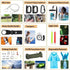 Emergency Survival Kit First Aid Bug out Military Prepper Kit 250 Piece Set Camo