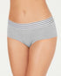 JENNI Women's Elastic Waistband Cotton Hipster Underwear Grey Size XL