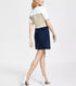 Tommy Hilfiger Women's Colorblocked Knit Dress Ivory Khaki Sky Captain 10