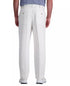 Haggar Men's Cool 18 PRO® Classic-Fit Flat Front Stretch Dress White 34x30