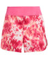 ID IDEOLOGY Little Girls Tie-Dye Elastic-Waist Shorts Pink Size 5