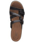 Clarks Women's Merliah Karli Slip-on Strappy Sandals Black Size 8M