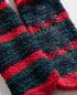 CLUB ROOM Men's Cozy Holiday Stripe Socks Red/ Green/ Navy ONE SIZE