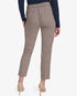 Tommy Hilfiger Women's Hillside Plaid Cropped Pants Chicory Mu 12