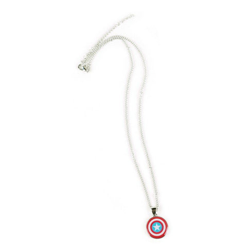 Marvel Captain America Shield Logo Pendant Necklace New