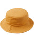SUN + STONE Men's Denim Bucket Hat Mustard Yellow ONE SIZE