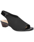 Bella Vita Womens Marin Wedge Black Solid Open Toe Knit 9.5WW