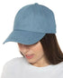 Jenni Washed Baseball Hat Women's One Size Denim Blue