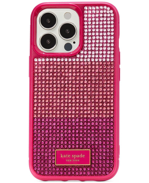 kate spade new york Bonbon Rhinestone Embossed Rock Candy Sticker iPhone 13 case