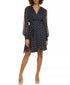 Tommy Hilfiger Womens Polka Dot Fit & Flare Dress Sky Captain White Cap 2