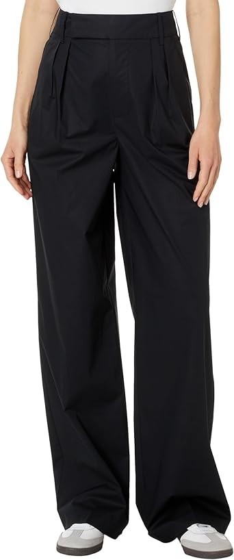 7 For All Mankind Pleated Trouser Black 27