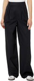 7 For All Mankind Pleated Trouser Black 27