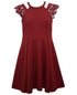 Bobbie Jean Big Girls Sleeveless Knit Skater Dress Size 8