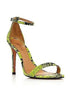 Schutz Women's Cadey-Lee High-Heel Sandals - Medium Green - Size: 8 MSRP $170