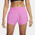 Nike One Women's Dri-FIT High-Waisted 3" Brief-Lined Shorts Pink XS