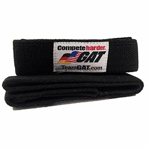 GAT Compete Harder Lifting Straps 23"X1.5" (2 straps) 100% cotton BRAND NEW