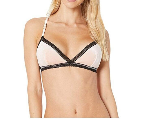 Stella McCartney Ally Indulging Soft Cup Bra, Rose/Black, Small 34B