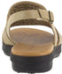 Easy Street Womens Open Toe Bolt Sandals Stone 10M