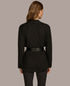 Donna Karan New York Women's Belted Cardigan Black M