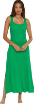 ecca by Rebecce Virtue Mykonos Maxi Dress Cover-Up Verde Size M