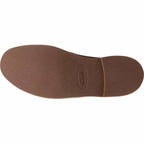 Clarks Men's Leather Bushacre 2 Lace-up Chukka Boots Aubergine 9